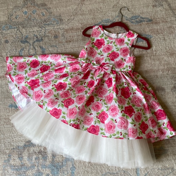 American princess size 6 floral rose dress